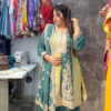 Pure Chinon Suit Set with Sharara - Image 2